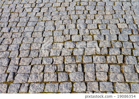 city little  cobbles  on the street road  19086354