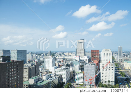 View from Sapporo TV Tower View from Sapporo TV Tower 19087344