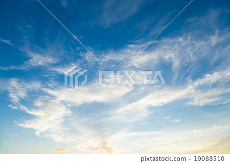 Clouds covered the sky 19088510