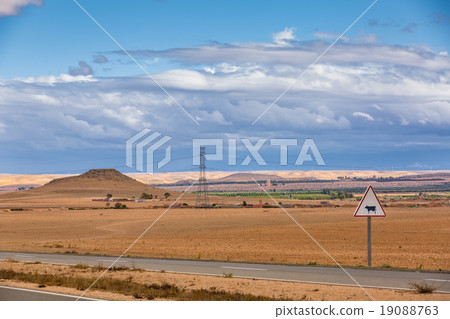 Road near Marrakesh, Morocco Road near Marrakesh, Morocco 19088763