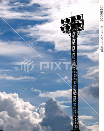 large tall high construction sport stadium lamps 19096364