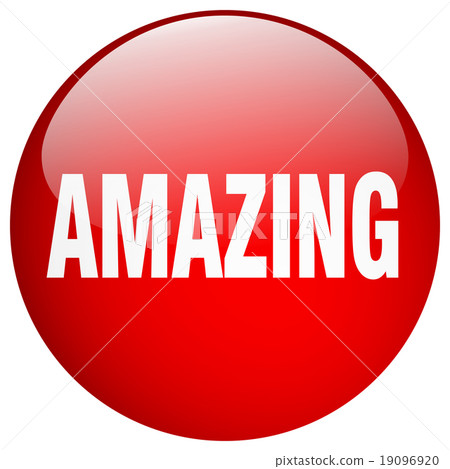 amazing red round gel isolated push button - Stock Illustration ...