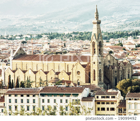 Basilica of Santa Croce, Florence, cradle of the renaissance Basilica of Santa Croce, Florence, cradle of the renaissance 19099492