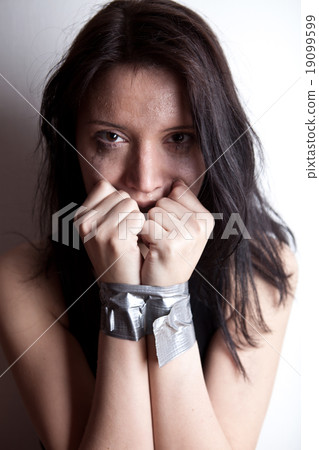 kidnapped young woman 19099599