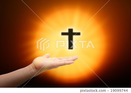 blurred cross 19099744
