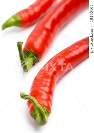 three red chili peppers 19100102