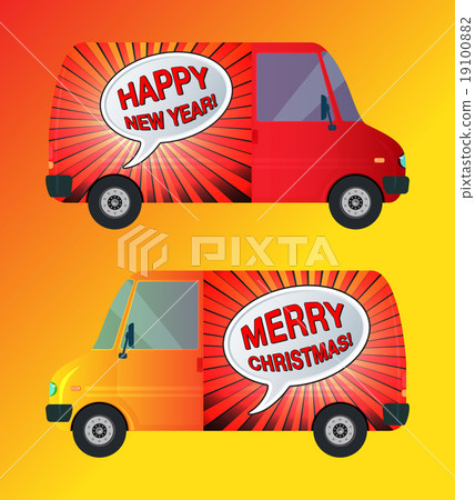 Holiday bus isolated Holiday bus isolated 19100882