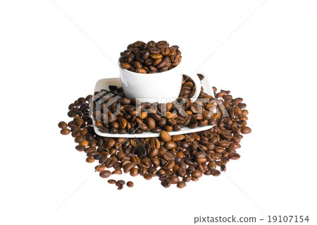 coffee cup on white background 19107154