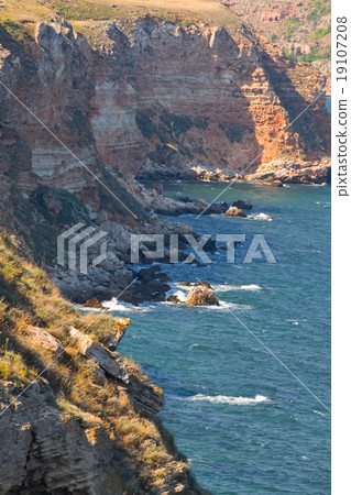 view on cape Kaliakra in Bulgarian seaside view on cape Kaliakra in Bulgarian seaside 19107208