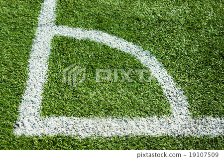 Corner of the soccer field 19107509