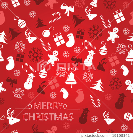 Christmas background for wrapping paper pattern 19108341