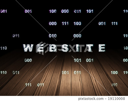 Web design concept: Website in grunge dark room Web design concept: Website in grunge dark room 19110008