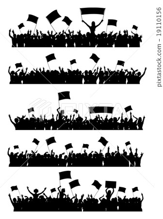 Cheering Crowd Set 19110156