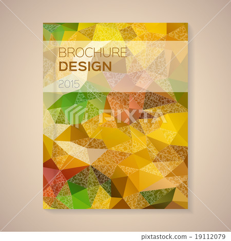 Vector template for brochure 19112079
