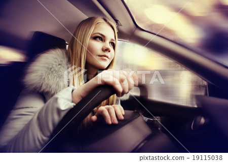 blonde behind the wheel blonde behind the wheel 19115038