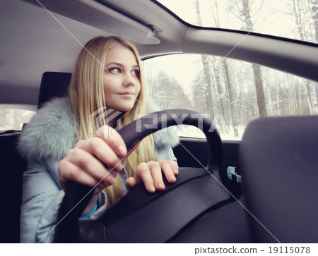 blonde behind the wheel blonde behind the wheel 19115078