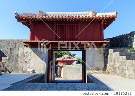 World Heritage Shuri Castle Entry Gate World Heritage Shuri Castle Entry Gate 19115281