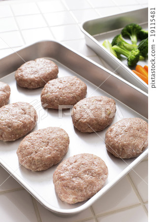 Pork hamburger steak 19115481