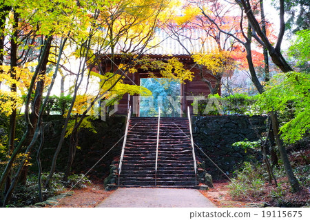 四國神社地方No.82皇帝內的佛教南高原寺 19115675