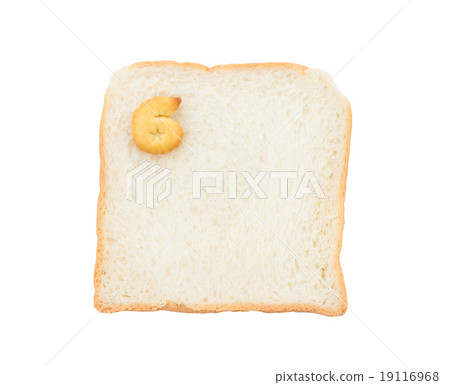 Cookies numbers with bread containing letters - 6 19116968