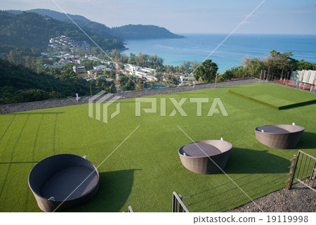 Andaman sea view from Hotel rooftop 19119998