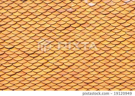 Temple roof in Bangkok Thailand Temple roof in Bangkok Thailand 19120949