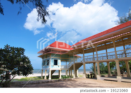 Palace Mrigadayavan (Marukhathaiyawan) in Cha-Am, Thailand 19121060
