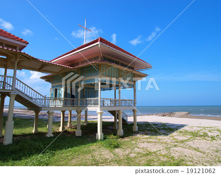 Palace Mrigadayavan (Marukhathaiyawan) in Cha-Am, Thailand 19121062
