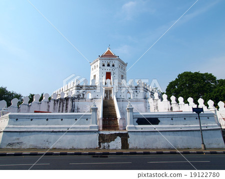 Ancient Thai fortress near Chao Phraya river in Bangkok. Ancient Thai fortress near Chao Phraya river in Bangkok. 19122780