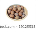 eggs on white background. 19125538