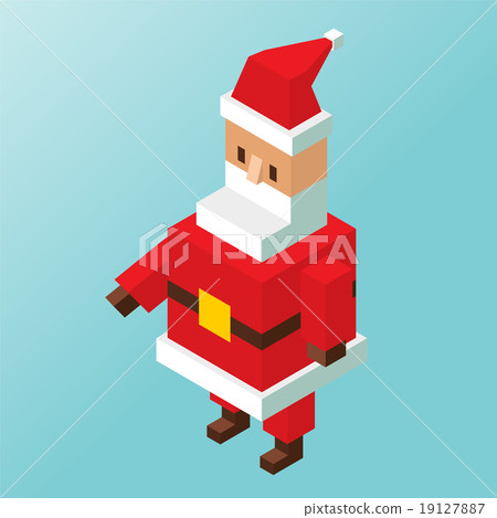 Santa Claus vector illustration. Cartoot old man Santa Claus vector illustration. Cartoot old man 19127887