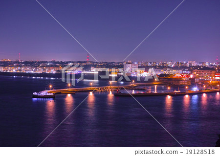 Night view of Shonan Coast seen from Enoshima 19128518