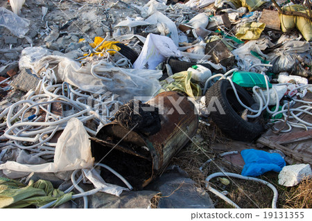 Garbage on the landfill Garbage on the landfill 19131355