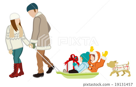 孩子騎著兒子和小孩馬鞍白背 孩子騎著兒子和小孩馬鞍白背 19131457