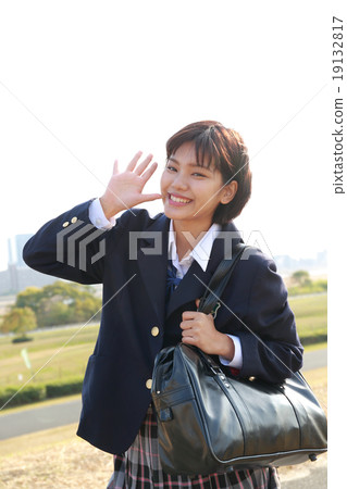 School girls school scene School girls school scene 19132817