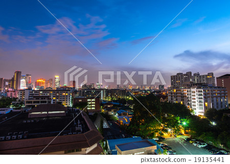 Bangkok nightscape Bangkok nightscape 19135441