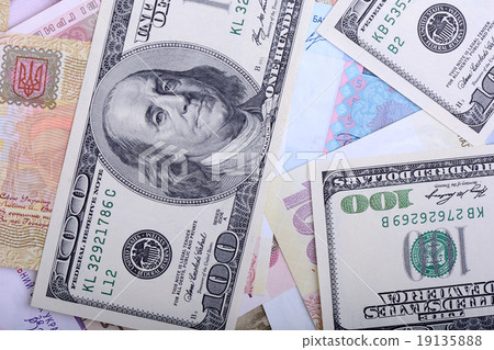 Ukrainian hryvnia and the american dollars Ukrainian hryvnia and the american dollars 19135888