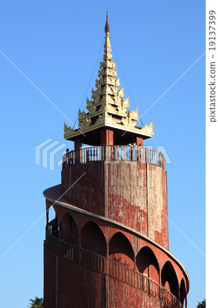 Mandalay Palace in Mandalay Myanmar Mandalay Palace in Mandalay Myanmar 19137399