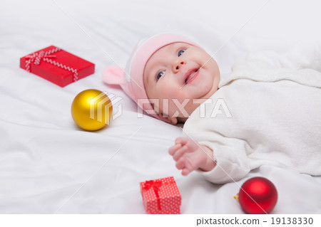 baby with christmas gifts baby with christmas gifts 19138330