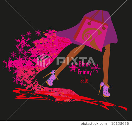 Black Friday card Black Friday card 19138656