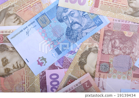 background of the Ukrainian money - UAH background of the Ukrainian money - UAH 19139434