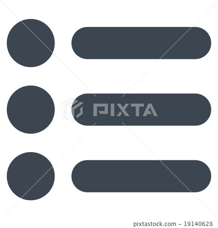 Items flat smooth blue color icon Items flat smooth blue color icon 19140628