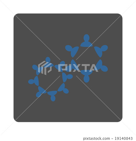 Collaboration Icon from Commerce Buttons OverColor Set Collaboration Icon from Commerce Buttons OverColor Set 19140843