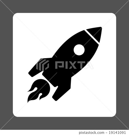 Rocket Launch Icon from Commerce Buttons OverColor Set Rocket Launch Icon from Commerce Buttons OverColor Set 19141091