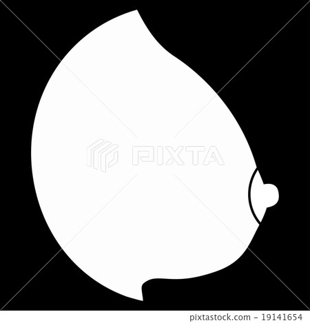 Female Tit Icon - Stock Illustration [19141654] - PIXTA