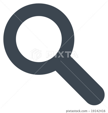 Search flat smooth blue color icon Search flat smooth blue color icon 19142416