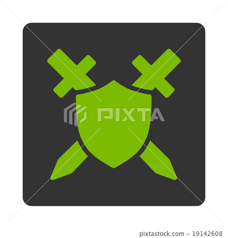Guard Icon from Commerce Buttons OverColor Set 19142608