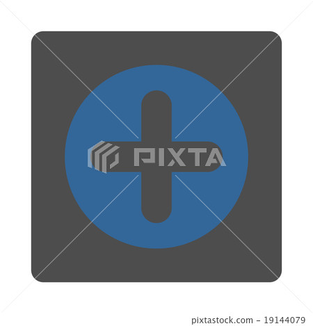 Create flat cobalt and gray colors rounded button Create flat cobalt and gray colors rounded button 19144079