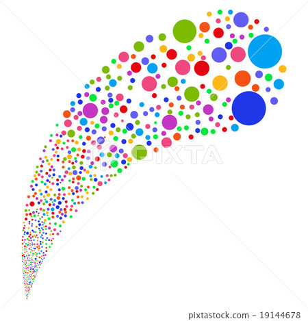 Random Ball Stream - Stock Illustration [19144678] - PIXTA