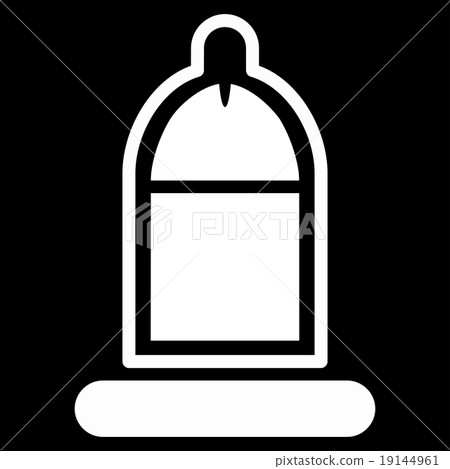 Protected Penis With Condom Icon Protected Penis With Condom Icon 19144961
